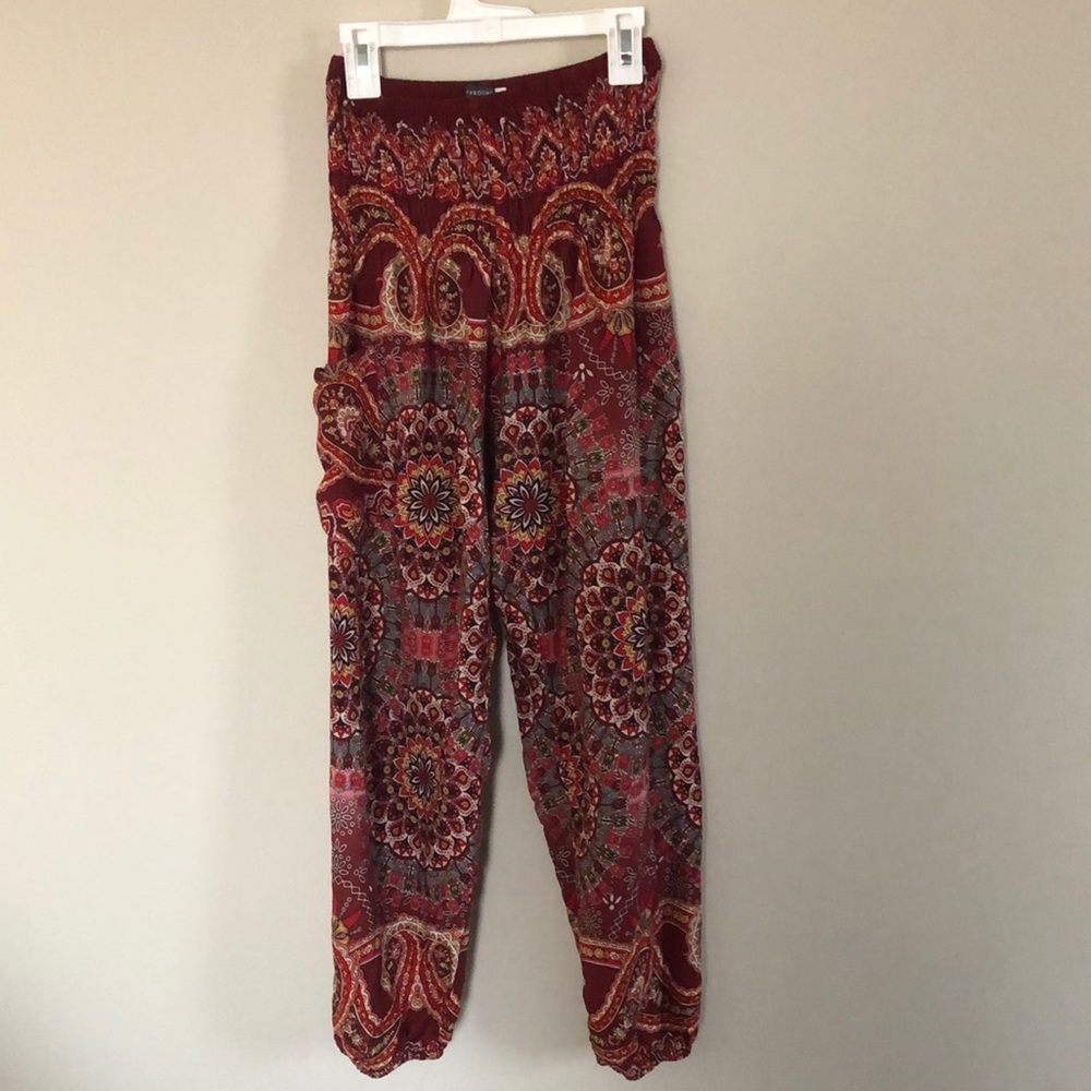 earthbound patterned pants size:s